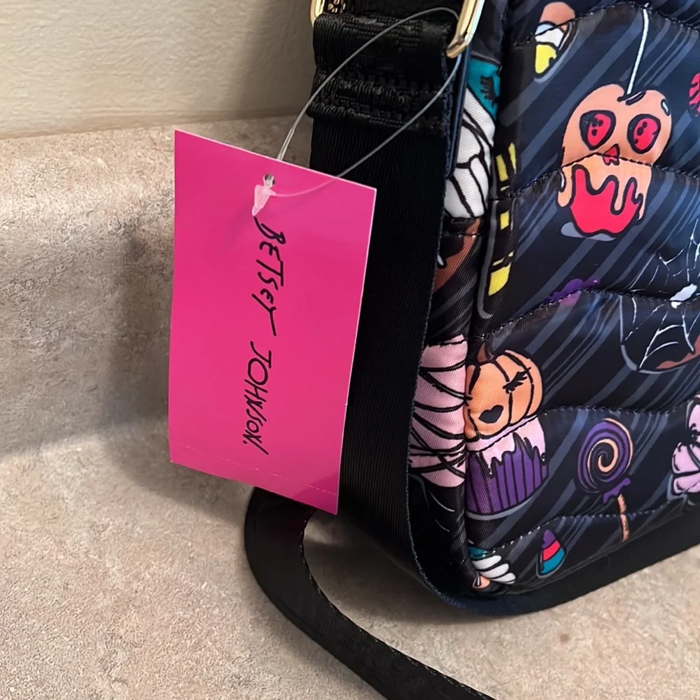 Betsey Johnson Halloween Candy Crossbody Purse, NEW! - Picture 6 of 10